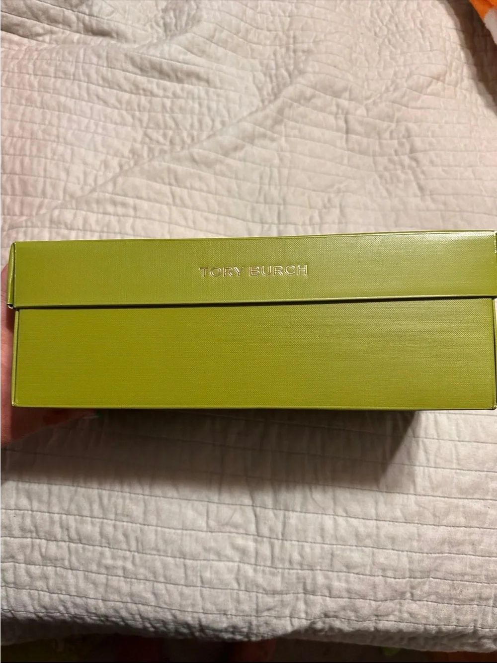 Tory Burch Black Slide Sandal with Logo Trim